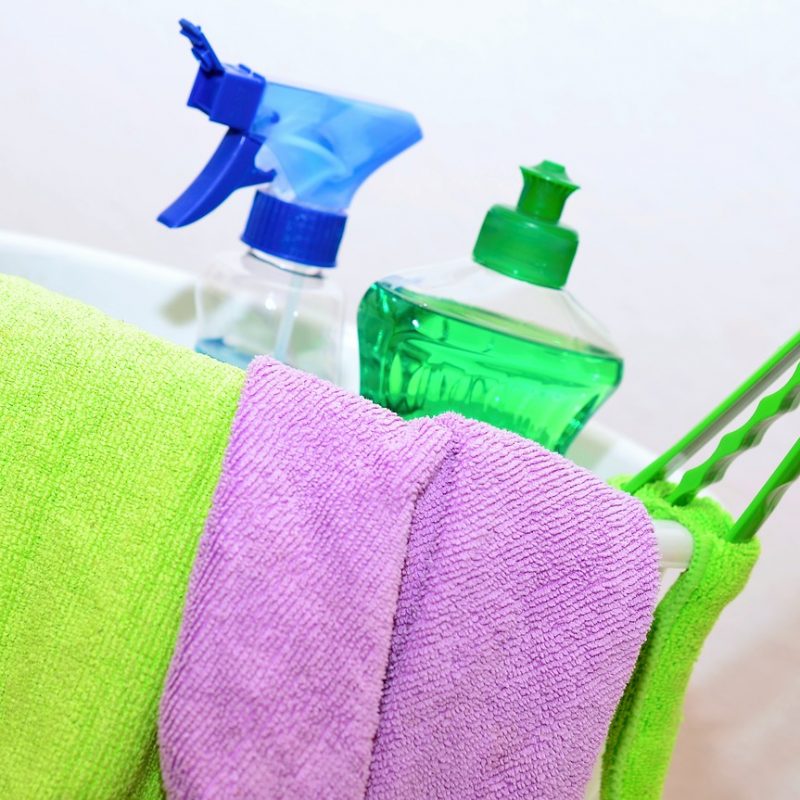 Avoid cleaners with hidden fragrances
